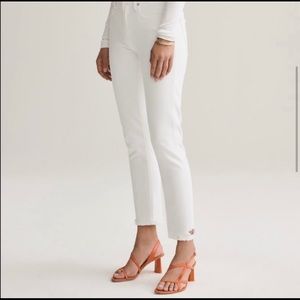 Agolde Toni Mid-Rise Straight Jean in Glowed